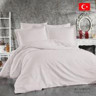 Комплект постельного белья  полуторный хлопок лиловый Eliveon