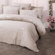 Комплект постельного белья   brode satin Двуспальный 8680108072165 Cotton box