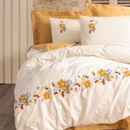 Комплект постельного белья   brode embroidered Двуспальный 8680108071205 Cotton box