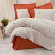 Комплект постельного белья   brode embroidered Двуспальный 8680108062715 Cotton box