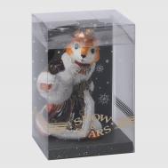 Игрушка ёлочная  лиса с гусем Snow and Stars