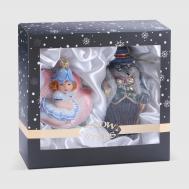 Набор ёлочных игрушек  дюймовочка и крот 2 шт Snow and Stars