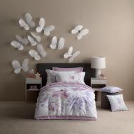 Пододеяльник  Фаллена белый/сиреневый 145х200 см Togas Kids