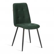 Стул разборный  велюровый изумрудный 47х54х86 см TC