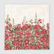 Наволочка  44х44 см кремово-голобой (7706-45) EUROTEX