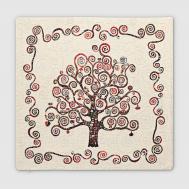 Наволочка  44х44 см кремово-коричневый (7710-45) EUROTEX