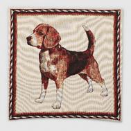 Наволочка  44х44 см кремово-коричневый (7713-45) EUROTEX