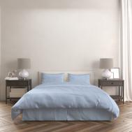 Комплект постельного белья  Небесно-голубой (голубой) Полуторный Belashoff