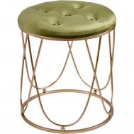 Пуф  зелёный 35х35х40 см ГЛАСАР