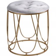 Пуф  серый 35х35х40 см ГЛАСАР