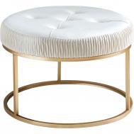 Пуф  бежевый 61х61х43 см ГЛАСАР