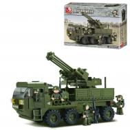 Конструктор  боевой вертолет (M38-B0302) SLUBAN