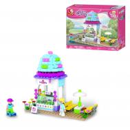 Конструктор  кафе-мороженое. (M38-B0525) SLUBAN