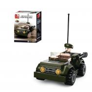Конструктор  военный джип (M38-B0587F) SLUBAN