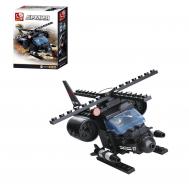 Конструктор  военный вертолет (M38-B0587G) SLUBAN