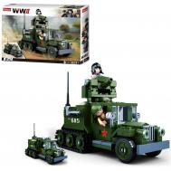 Конструктор  военный грузовик (M38-B0685) SLUBAN