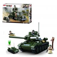 Конструктор  танк (M38-B0689) SLUBAN