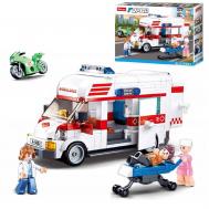 Конструктор  скорая помощь (M38-B1065) SLUBAN