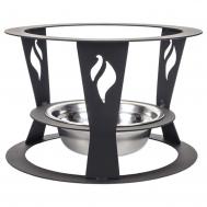 Подставка  для садж плазменная резка огонек Remus