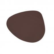 Коврик сервировочный  коричневый с белым 44х37 см Fissman