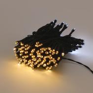 Гирлянда  тёплый, холодный свет, 180 LED, 8 режимов Mercury NY