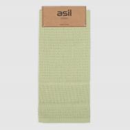Полотенце кухонное  вафля зеленый 45х70 см Asil