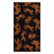 Полотенце  Cheetah черно-оранжевый 50х90 см Cleanelly Basic
