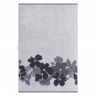 Полотенце  Petunia бело-черный 50х100 см Cleanelly Collection