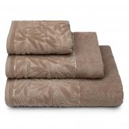 Полотенце  Delicate бежевый 70х130 см Cleanelly Basic