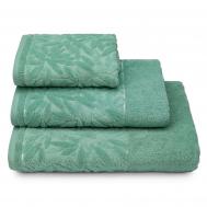 Полотенце  Delicate зеленый 70х130 см Cleanelly Basic