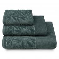 Полотенце  Delicate зелено-серый 100х150 см Cleanelly Basic