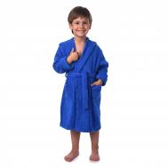 Халат детский  Dinamica синий р.36 Cleanelly Basic