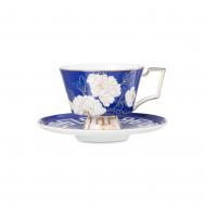 Чайная пара  Винтаж магнолия ультрамарин 240 мл Decor de table