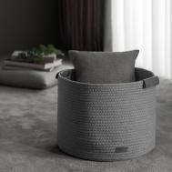 Корзина для хранения  Фанини серый 38x28 см, 1 пр. Togas