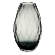 Ваза  Дальян стеклянная дымчатая 29 см Decor de table