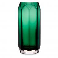 Ваза  Дальян стеклянная  зелёная 32 см Decor de table