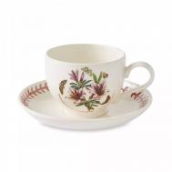 Пара чайная  Летний луг азалия фаянс 260 мл Portmeirion