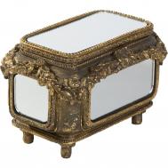 Шкатулка  с зеркальными панелями 17х11х11 см ГЛАСАР