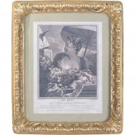 Панно настенное  дама с зонтиком 25х3х30 см ГЛАСАР