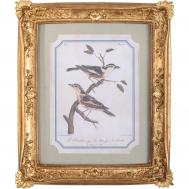 Панно настенное  птицы, под старину, вертикальное 28х4х33 см ГЛАСАР