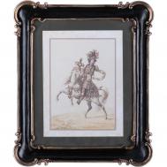 Панно настенное  под старину 27х3х32 см ГЛАСАР