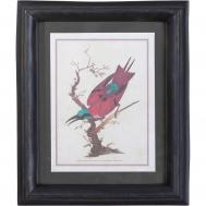 Панно вертикальное  птица, под старину 26х5х31 см ГЛАСАР