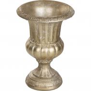 Вазочка на ножке  под старину 13х13х18 см ГЛАСАР