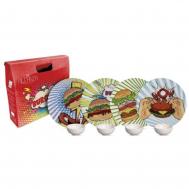 Набор  Burger Collection 4 персоны, 8 предметов Alleanza