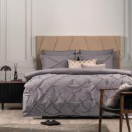 Комплект постельного белья  Маддалена серый Двуспальный Estia