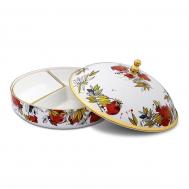 Конфетница  Гранатовый сад 26,5 см Empire