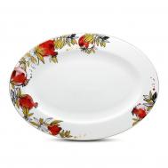 Тарелка овальная  Гранатовый сад 30,5 см Empire