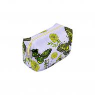 Косметичка  бабочки зеленый 23х11х12 см Empire