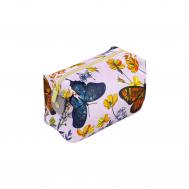 Косметичка  бабочки оранжевый 23х11х12 см Empire