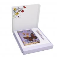 Набор подарочный  бабочки оранжевый Empire